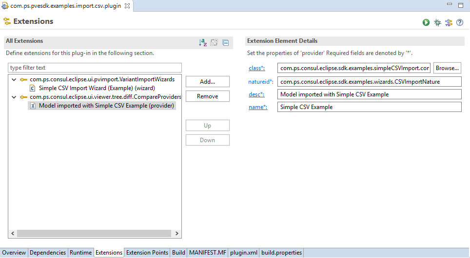 Extensions - Compare Provider