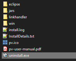 Pure Variants Desktop Client Uninstaller