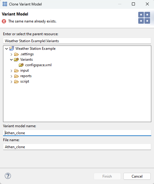 A Clone Varaint Model