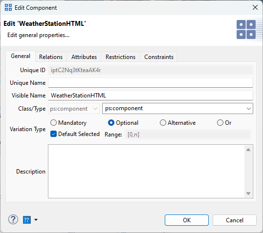 Family Model Element Properties