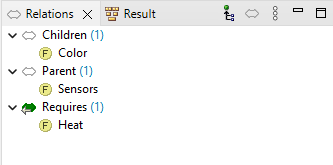 Relations view (different layouts) for feature with a ps:requires to feature 'Main Component Big'