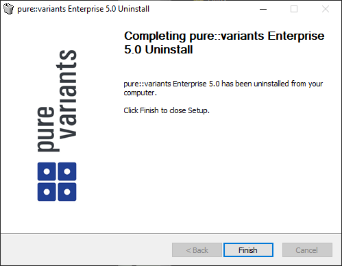 Completing Uninstall