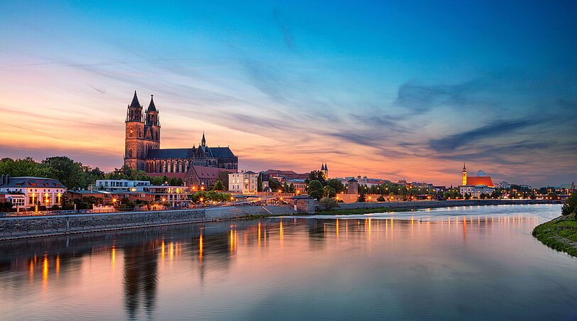 Skyline von Magdeburg