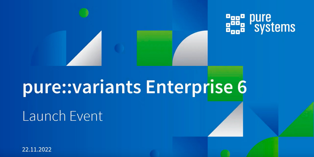 pure::variants Enterprise 6 Launch Event