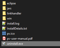 pure::variants Client Uninstaller
