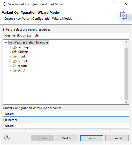 New Variant Configuration Model